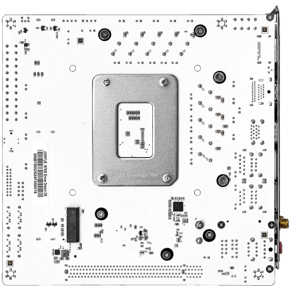 JGINYUE B760i-Snow Dream moede - Lga1700 Itx Motherboard Ddr5 recensie en prijs