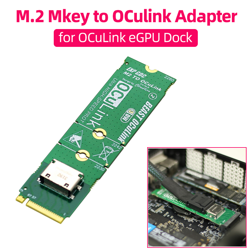 NVME M.2 M Sleutel naar OCuLin - Oculink Egpu Mini Pc recensie en prijs
